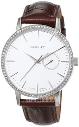 Gant Park Hill II Srebrny/Skóra Ø38 mm W109216