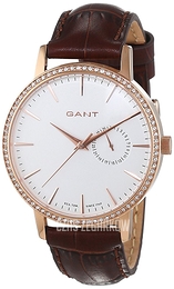 Gant Park Hill II Biały/Skóra Ø38 mm W109217