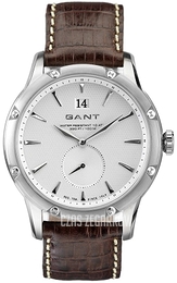 Gant St. James Srebrny/Skóra Ø45 mm W70072