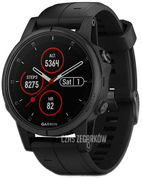 Garmin Fēnix 5S Plus Czarny/Guma Ø42 mm 010-01987-03