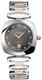 Glashütte Original Lady Szary/Stal 31x31 mm 03-01-25-06-14