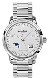 Glashütte Original Senator Srebrny/Stal Ø40 mm 100-02-13-02-14