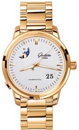 Glashütte Original Senator Srebrny/18 karatowe różowe złoto Ø40 mm 100-04-11-01-14