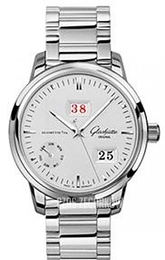 Glashütte Original Senator Srebrny/Stal Ø40 mm 100-05-13-02-14