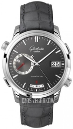 Glashütte Original Senator Szary/Skóra Ø42 mm 100-13-04-04-04