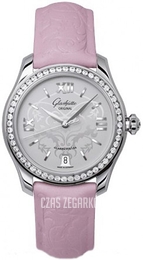 Glashütte Original Lady Serenade Srebrny/Tkanina Ø36 mm 39-22-03-22-04