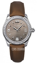 Glashütte Original Lady Serenade Brązowy/Tkanina Ø36 mm 39-22-06-22-44