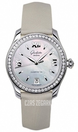 Glashütte Original Lady Serenade Biały/Tkanina Ø36 mm 39-22-08-22-04