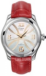 Glashütte Original Lady Serenade Biały/Skóra Ø36 mm 39-22-14-02-44