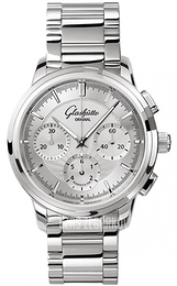 Glashütte Original Senator Srebrny/Stal Ø40 mm 39-31-33-42-14