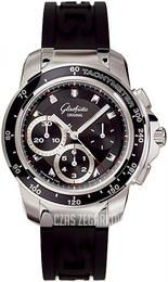 Glashütte Original Sport Evolution Czarny/Guma Ø42 mm 39-31-43-03-04