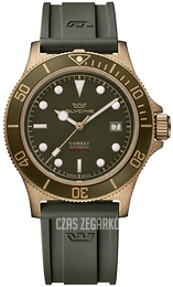 Glycine Combat Sub Zielony/Guma Ø42 mm GL0325