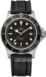 Glycine Combat Sub Czarny/Guma Ø42 mm GL0326