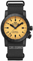 Glycine Combat Pomarańczowy/Skóra Ø42 mm GL0463