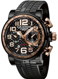 Graham Silverstone Stowe Czarny/Guma Ø48 mm 2BLDZ.B12A