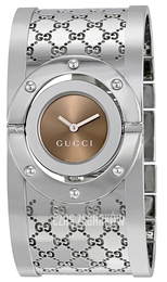 Gucci Twirl Brązowy/Stal Ø23.5 mm YA112401
