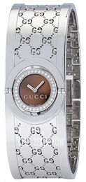Gucci 112 L Brązowy/Stal Ø16.8 mm YA112503