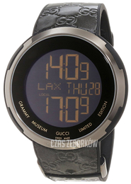 Gucci 114 XXL Czarny/Skóra Ø49 mm YA114101