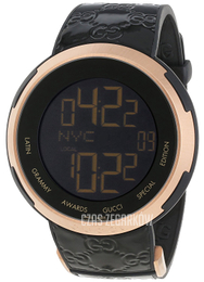 Gucci 114 XXL Czarny/Skóra Ø49 mm YA114102