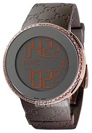 Gucci I-Gucci Ekran LCD/Stal Ø44 mm YA114210