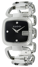 Gucci 125 MD Czarny/Stal YA125406
