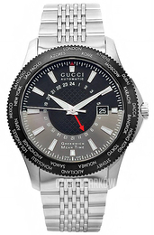 Gucci 126 XL Wielokolorowy/Stal Ø44 mm YA126211