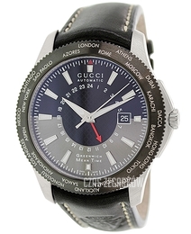 Gucci 126 XL Wielokolorowy/Skóra Ø44 mm YA126212