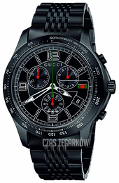 Gucci G-Timeless Czarny/Stal Ø44 mm YA126217