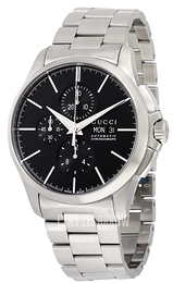 Gucci G-Timeless Czarny/Stal Ø44 mm YA126264