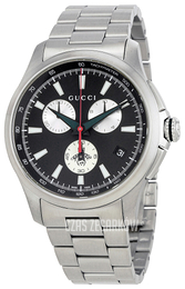 Gucci G-Timeless Czarny/Stal Ø44 mm YA126267