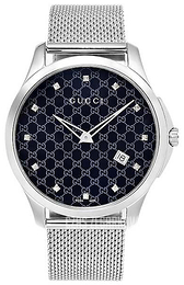 Gucci G-Timeless Czarny/Stal Ø40 mm YA126311