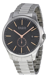 Gucci G-Timeless Czarny/Stal Ø40 mm YA126312