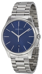 Gucci G-Timeless Niebieski/Stal Ø40 mm YA126316