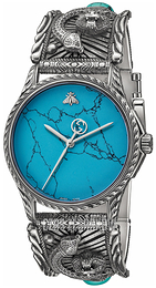 Gucci Niebieski/Stal Ø38 mm YA1264009