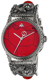 Gucci Czerwony/Stal Ø38 mm YA1264011
