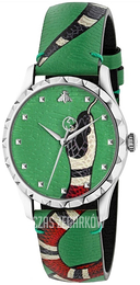 Gucci G-Timeless Zielony/Skóra Ø38 mm YA1264081