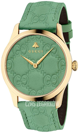 Gucci G-Timeless Zielony/Skóra Ø38 mm YA1264099
