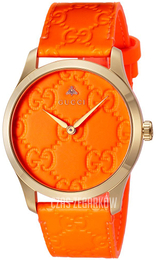 Gucci G-Timeless Pomarańczowy/Skóra Ø38 mm YA1264116