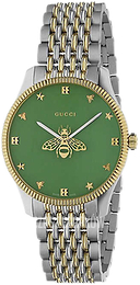 Gucci G-Timeless Zielony/Pozlacana Ø32 mm YA1264182