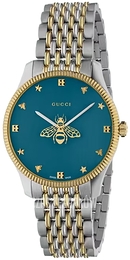 Gucci G-Timeless Niebieski/Stal w odcieniu złota Ø26 mm YA1264201