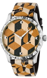 Gucci G-Timeless Wielokolorowy/Skóra Ø38 mm YA1264206