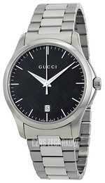 Gucci G-Timeless Czarny/Stal Ø38 mm YA126457