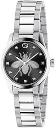 Gucci G-Timeless Czarny/Stal Ø27 mm YA1265024