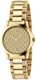 Gucci G-Timeless Żółte złoto/Stal w odcieniu złota Ø27 mm YA126553
