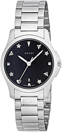 Gucci G-Timeless Czarny/Stal Ø27 mm YA126573A