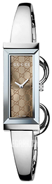 Gucci 127 SM Brązowy/Stal 34x14 mm YA127510