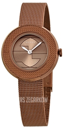 Gucci U-Play Bronz/Stal w kolorze różowego złota Ø27 mm YA129520