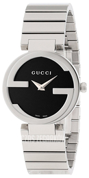 Gucci 133 SM Czarny/Stal Ø29 mm YA133502