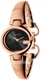 Gucci Guccissima Czarny/Stal w kolorze różowego złota Ø27 mm YA134509