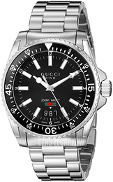 Gucci Dive Czarny/Stal Ø40 mm YA136301A